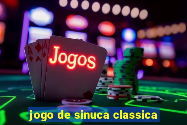 jogo de sinuca classica